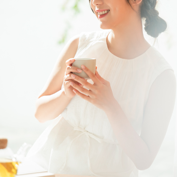 ノンカフェインで時間を選ばず飲みやすい